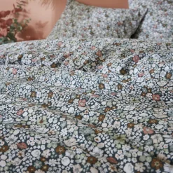 Parure de lit coton imprimé floral