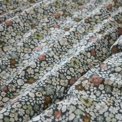 Parure de lit coton imprimé floral