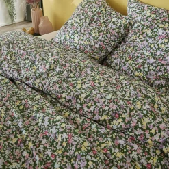 Parure de lit coton imprimé floral