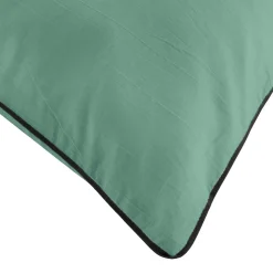 Parure de lit coton lavé Linette Sauge