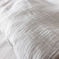 Parure de lit en gaze de coton Terre de Nuit NOA