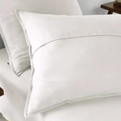 Parure de lit flanelle blanc