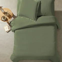 Parure de lit percale de coton Terre de Nuit