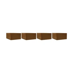4 pieds angle droit 8 cm