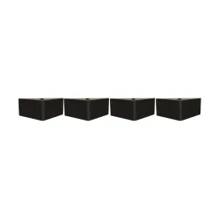 4 pieds angle droit 8 cm
