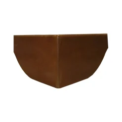 4 pieds angle galbé 10.5 cm