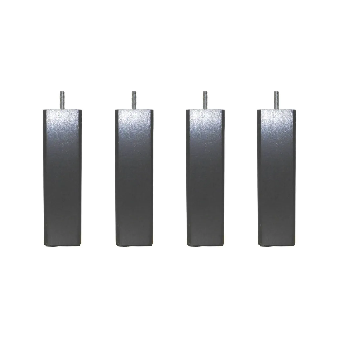 4 pieds carré bois 15 cm