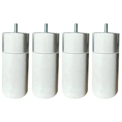 4 pieds cylindriques anti-punaises