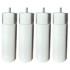 4 pieds cylindriques anti-punaises