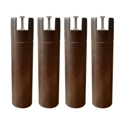 4 pieds cylindriques pour cadre à lattes 25 cm
