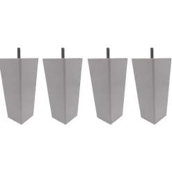 4 pieds fuseau tronqué bois 15 cm