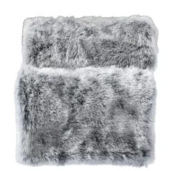 Plaid imitation fourrure Antartic