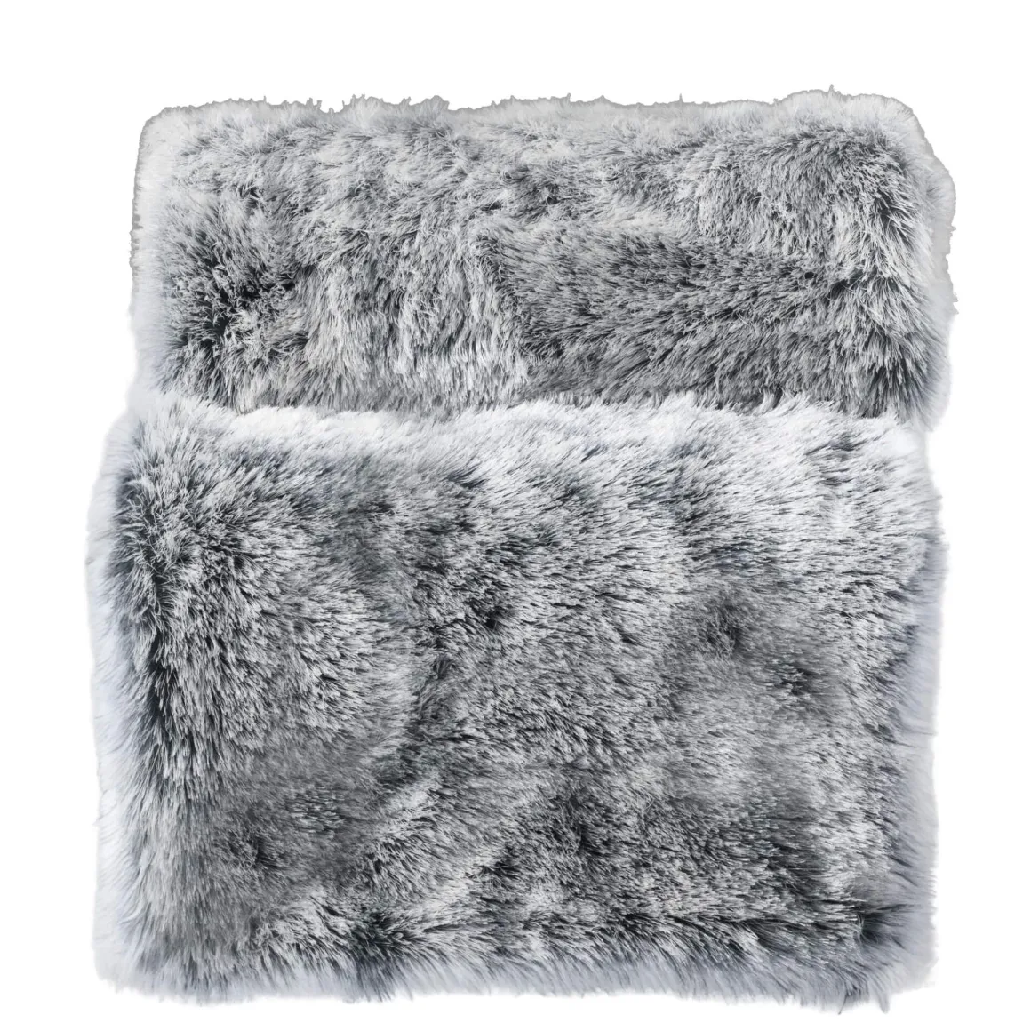 Plaid imitation fourrure Antartic