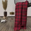 Plaid polaire Carreaux Tartan 120x160 cm