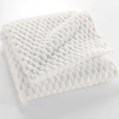 Plaid polaire cocooning 125x150 Mini Frosty