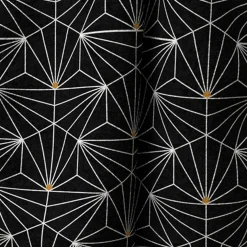 Plaid polaire Osiris noir 120x160 cm