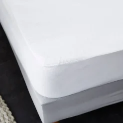 Protège matelas anti-acariens imperméable molleton 100% coton
