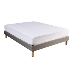 Protège matelas anti-acariens Microstop molleton imperméable - bonnet 30 cm