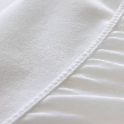 Protège matelas 100% coton bio molleton imperméable bonnet 27 cm à 30 cm - SOMEO