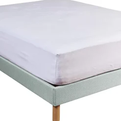Protège matelas molleton 100% coton bio - bonnet 40 cm