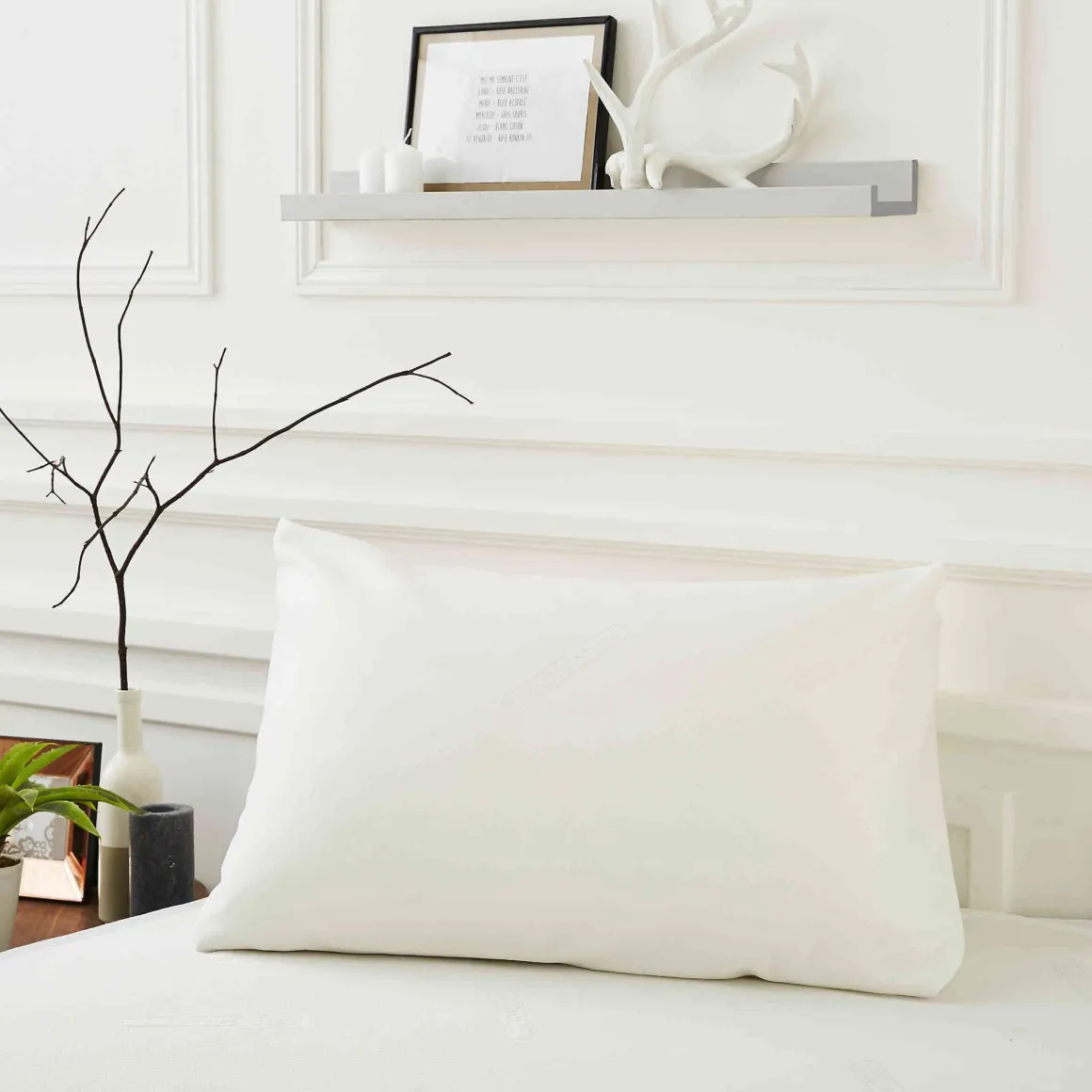 Protège oreiller tissu Coolmax® anti-transpirant et respirant qualité hôtellerie de luxe