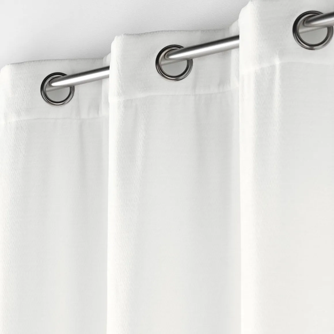 Rideau à œillets velours jacquard Mika 140x260