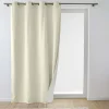 Rideau isolant thermique velours naturel 140x260 Polarchic