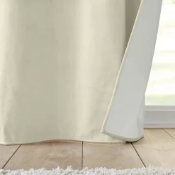 Rideau isolant thermique velours naturel 140x260 Polarchic