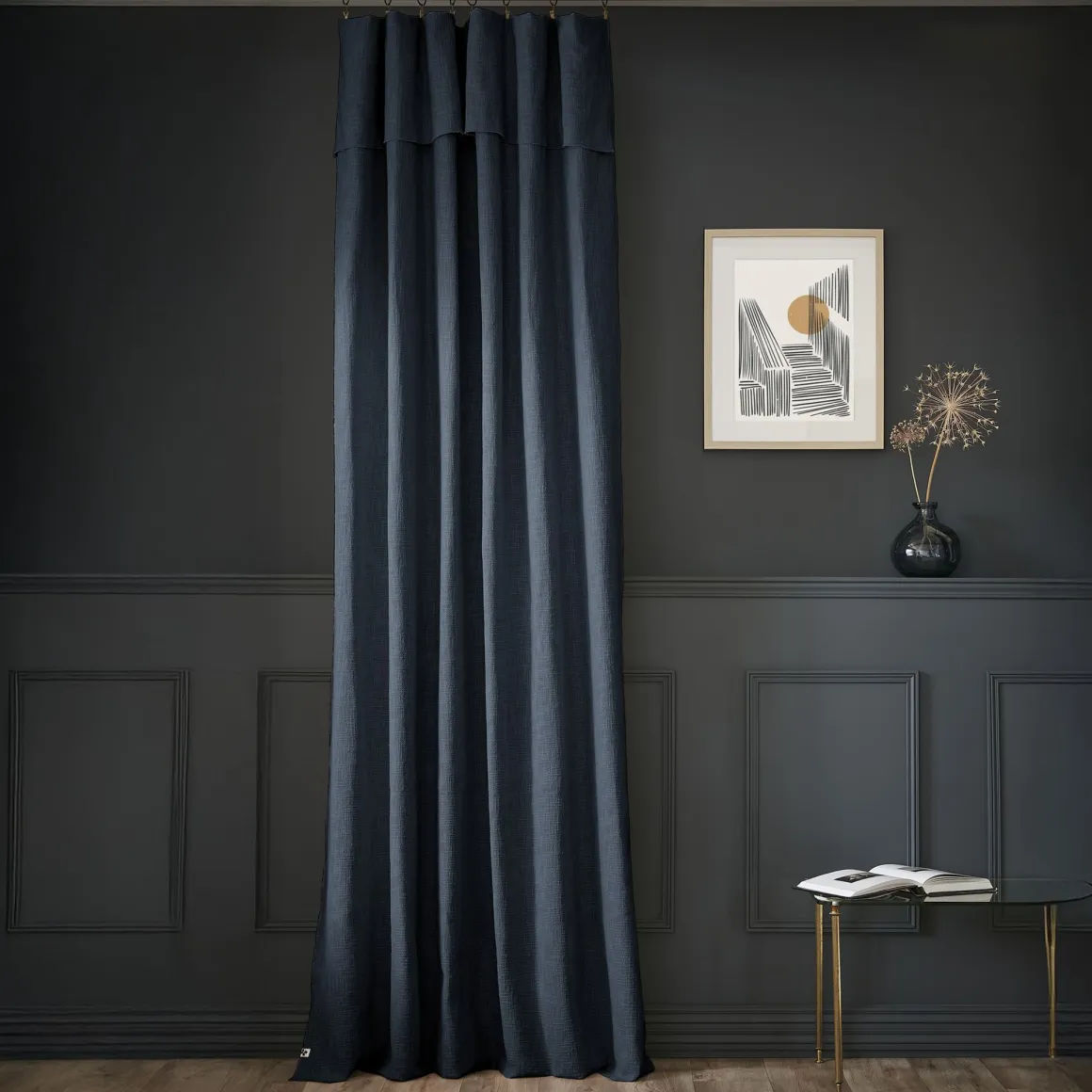 Rideau tamisant coton 140x270 Sixtine