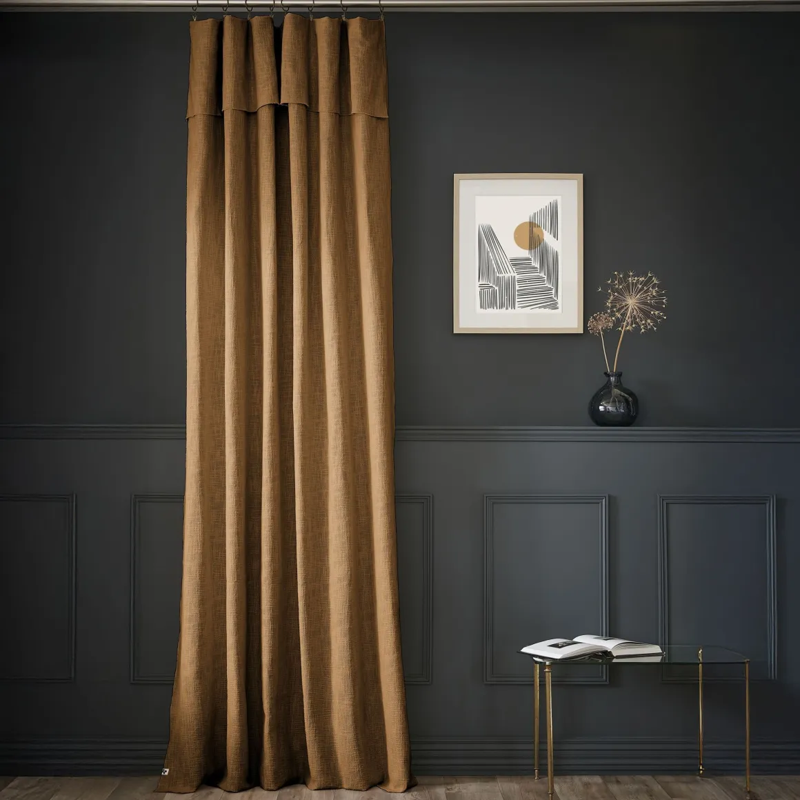 Rideau tamisant coton 140x270 Sixtine