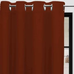 Rideaux à œillets Panama 135x250 cm