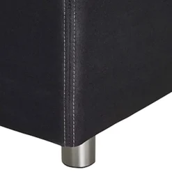 Sommier déco charbon tapissier 20cm non-feu hôtellerie DIRAC