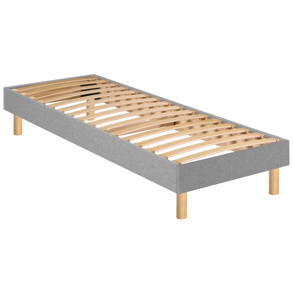 Sommier kit déco en bois massif - Merinos