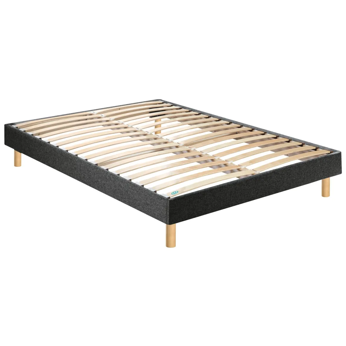 Sommier kit déco en bois massif - Merinos