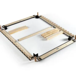 Sommier kit déco en bois massif - Merinos