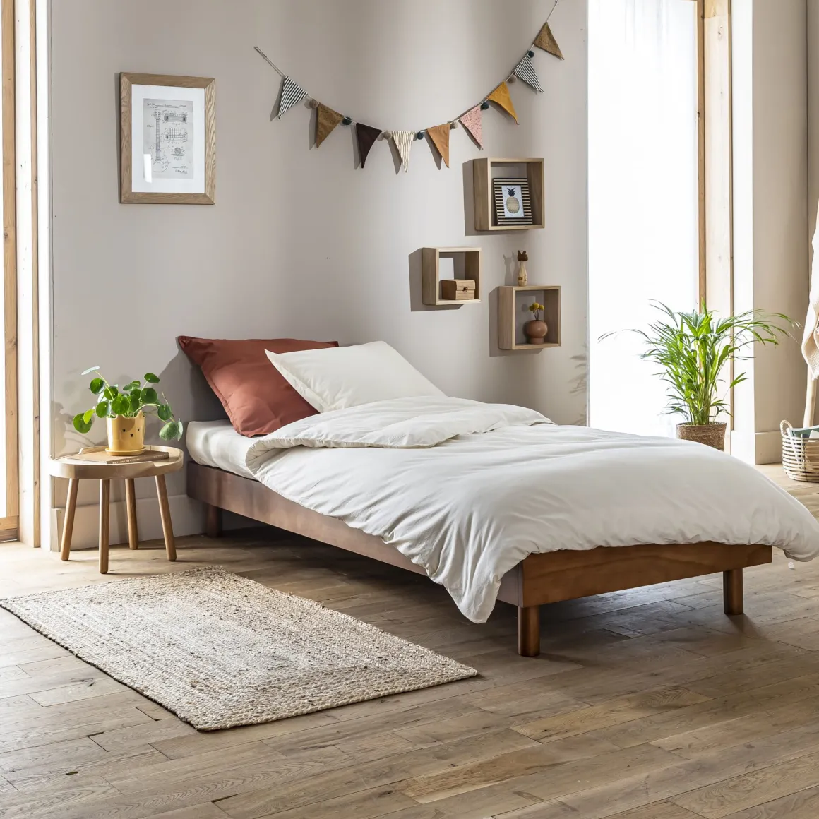 Sommier kit enfant en bois massif