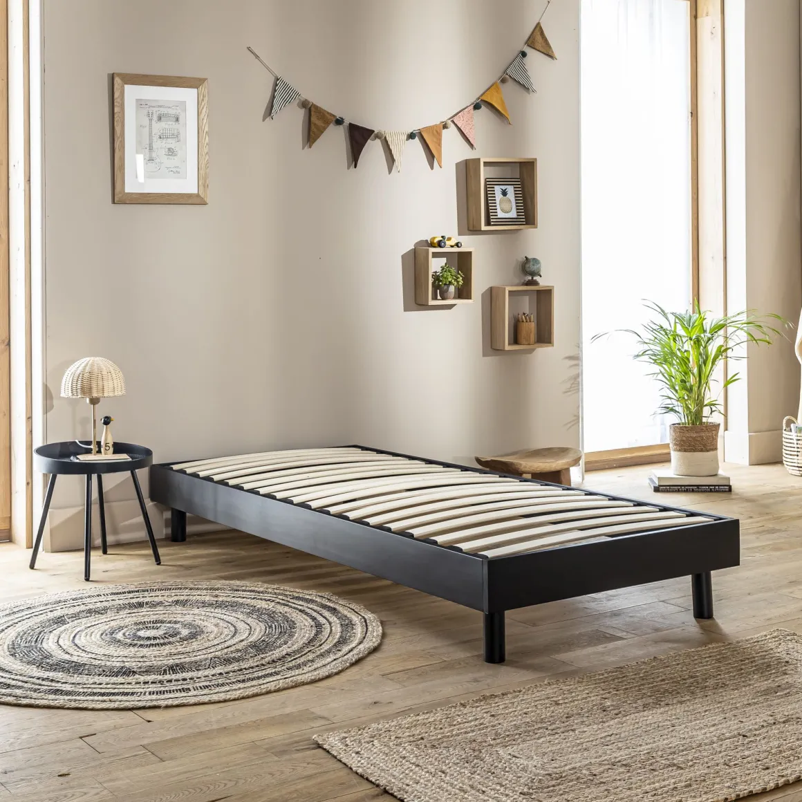 Sommier kit enfant en bois massif
