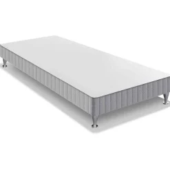Sommier Simmons à Lattes Recouvertes D35V + Pieds