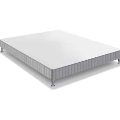 Sommier Simmons à Lattes Recouvertes D35V + Pieds