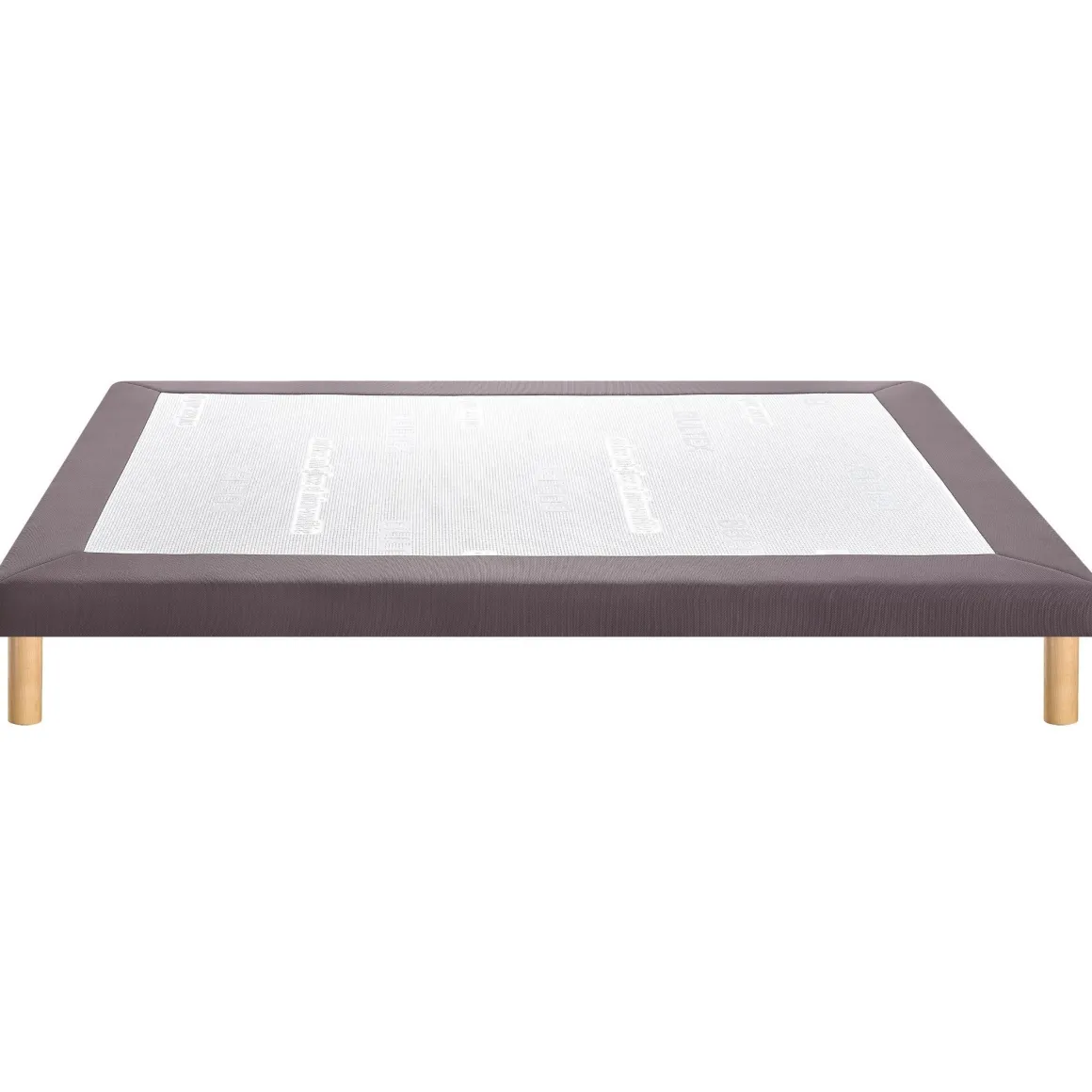 Sommier tapissier extra-plat en bois massif Tech - Bultex