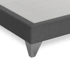 Sommier Tempur déco encastrable anthracite