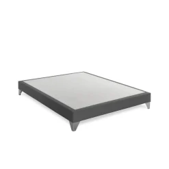 Sommier Tempur déco encastrable anthracite