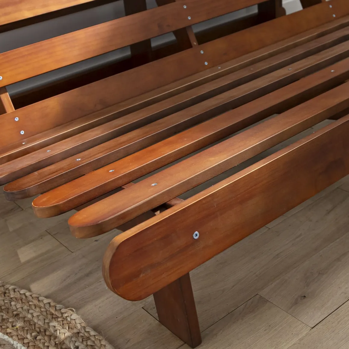 Structure futon en bois massif