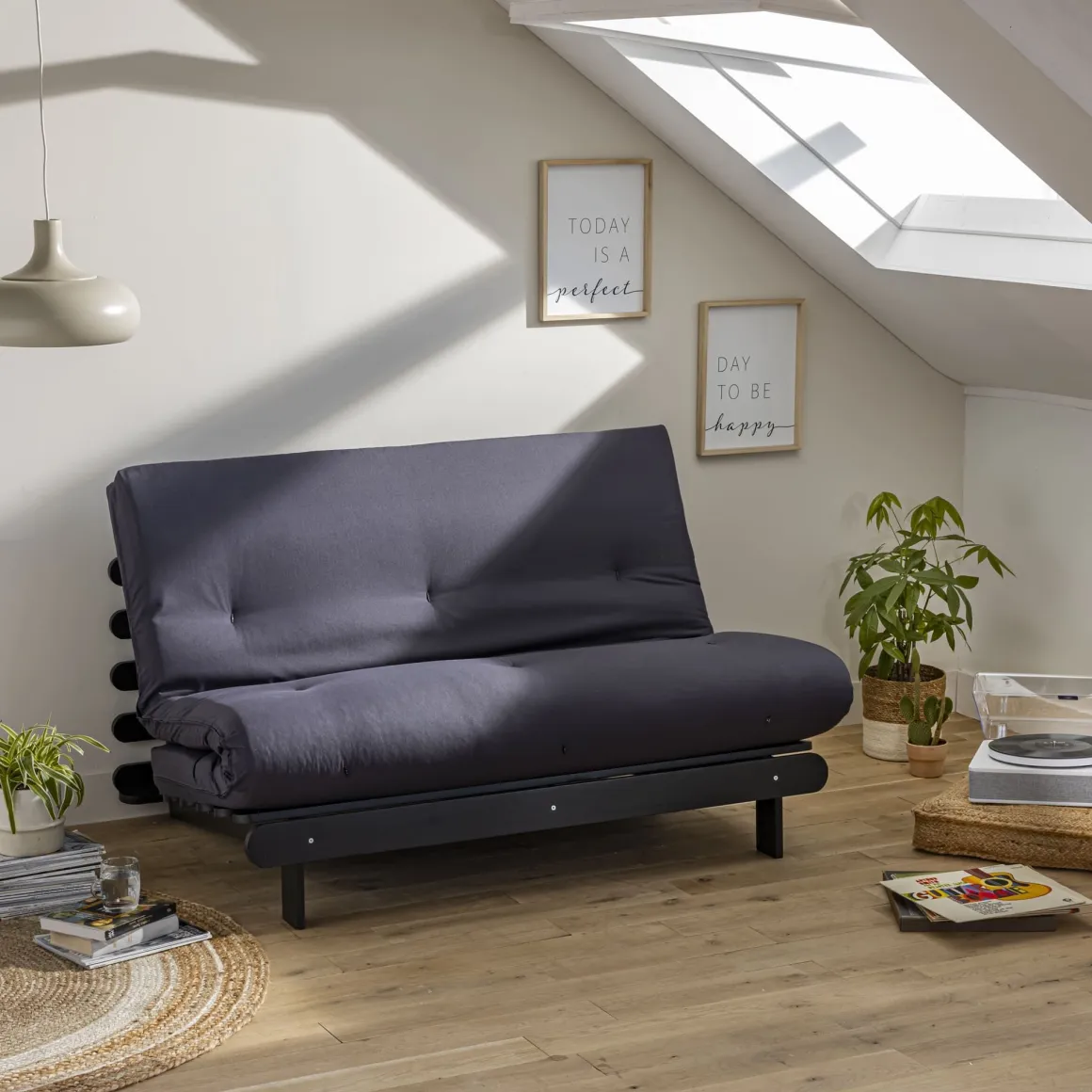 Structure futon en bois massif