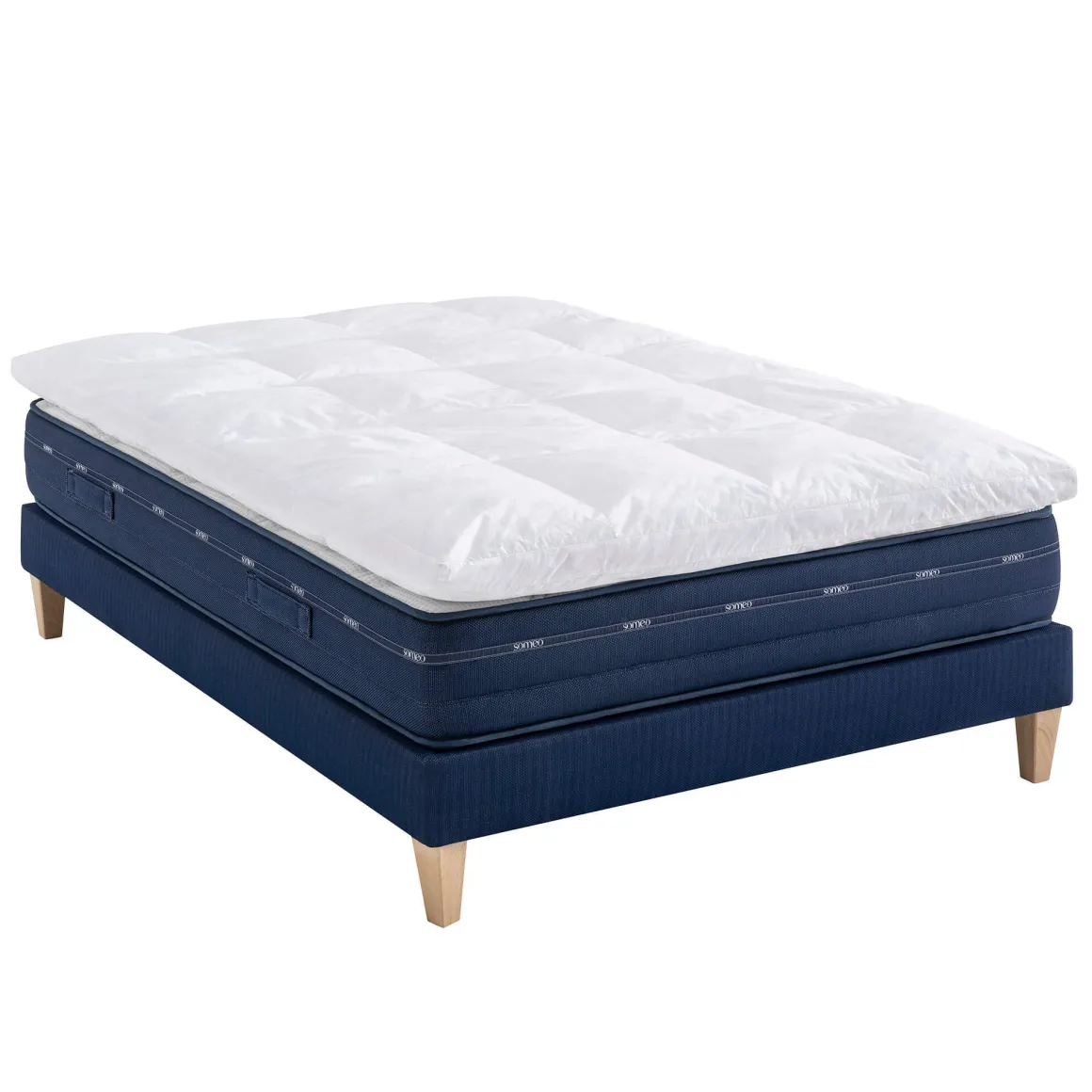 Surmatelas duvet et plumes de canard Someo Rêve