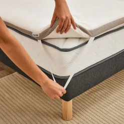 Surmatelas mémoire de forme moelleux Bultex Memopower