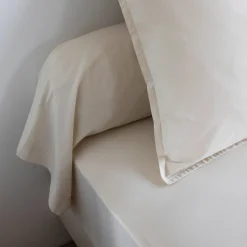 Taie de traversin coton lavé - SOMEO
