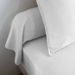 Taie de traversin coton lavé - SOMEO