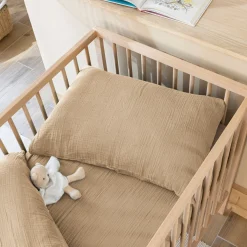 Taie d'oreiller bébé 40x60 gaze de coton NOA