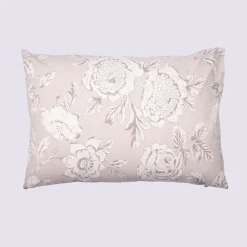 Taie d'oreiller coton à fleurs Terre de Nuit Bucolique